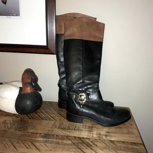 Michael Kors Leather Boots 8